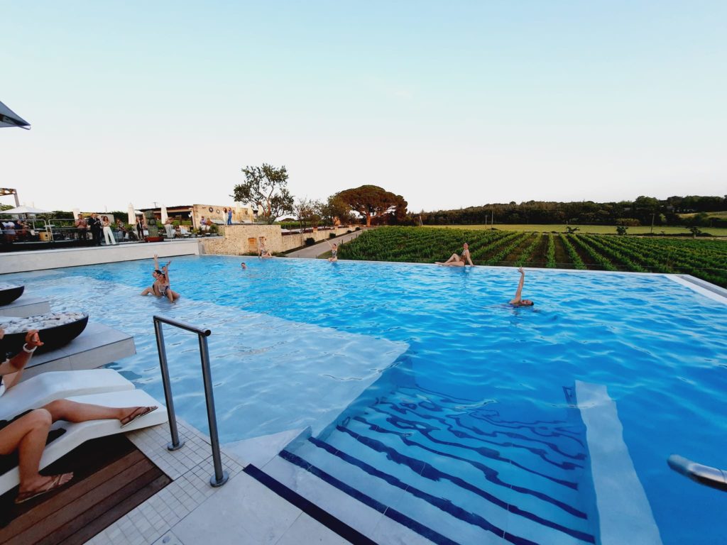 demonstration natation artistique Verchan