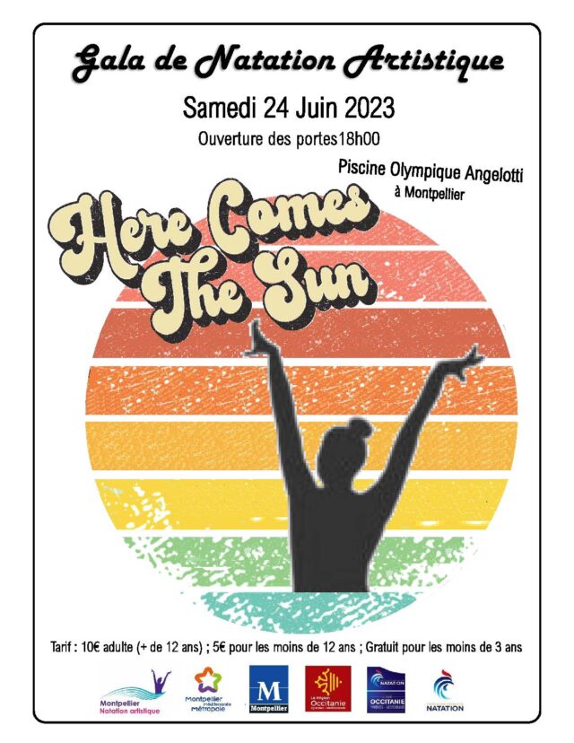 Gala Natation Artisitique 3MNA Montpellier